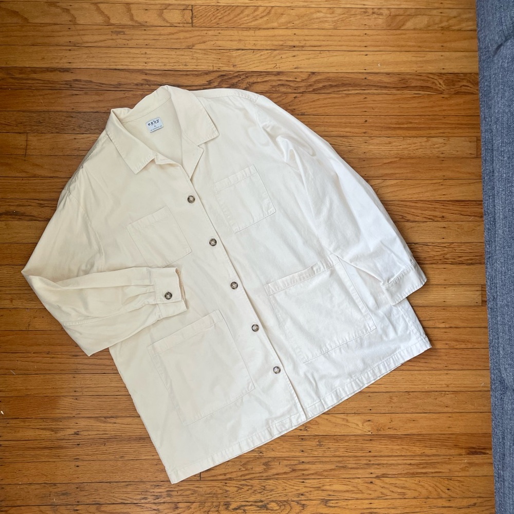 Esby Sammie Utility Workshirt - XL - Oversized Unisex Cotton Chore Jacket